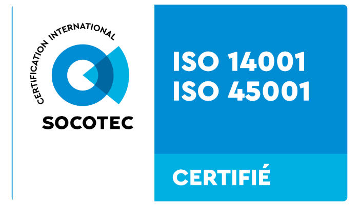 Certification socotec Iso 9001